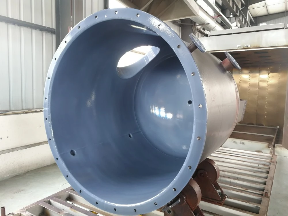 Pfa Coated Chemical Reaction Product Receiver Tank