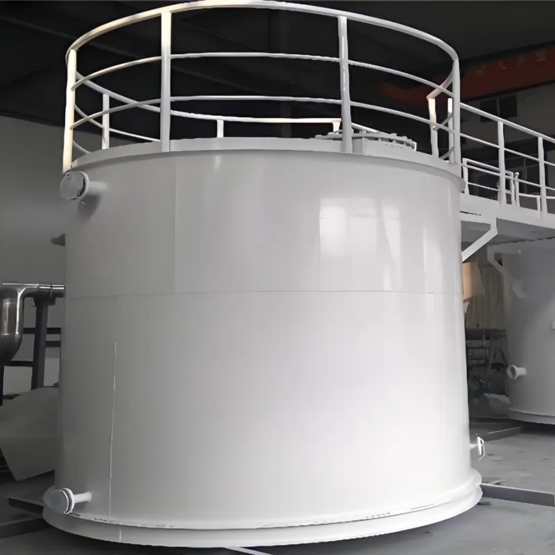 PTFE রেখাযুক্ত অ্যাসিড প্রতিরোধী রাসায়নিক স্টোরেজ ট্যাঙ্ক