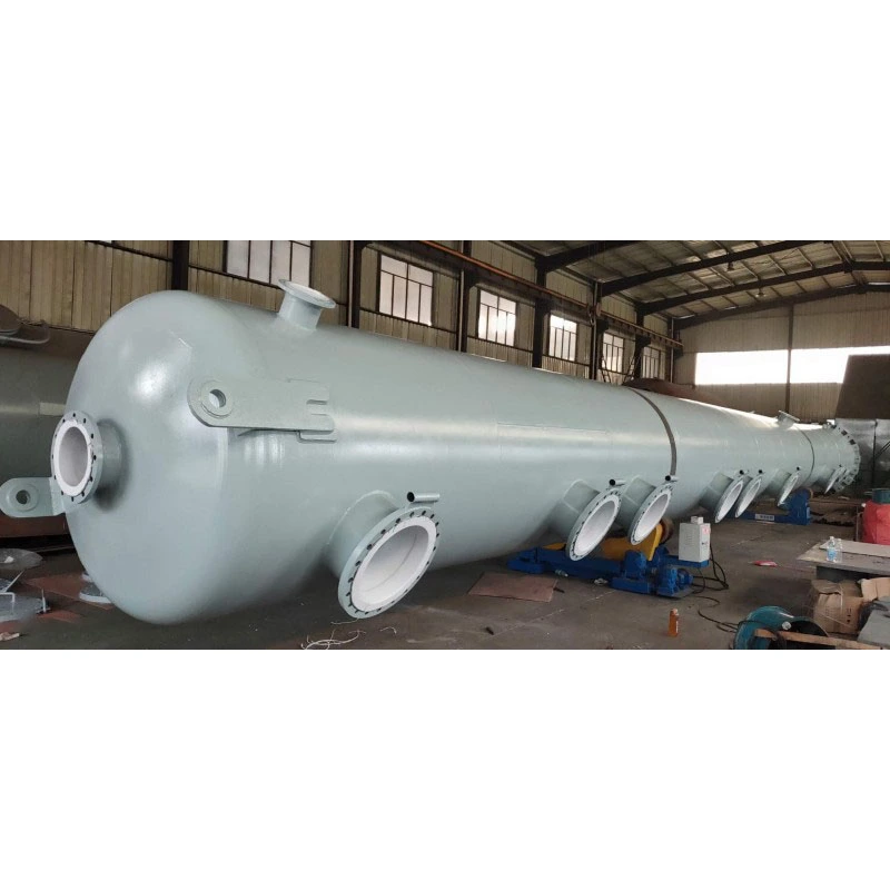 PTFE রেখাযুক্ত রাসায়নিক পাতন কলাম