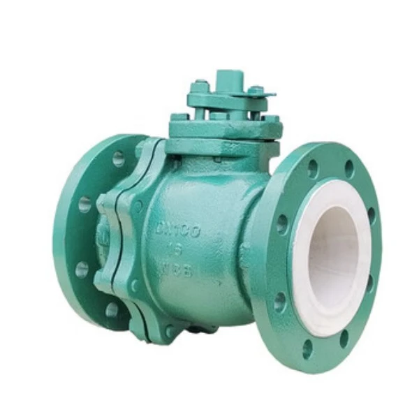 PTFE রেখাযুক্ত রাসায়নিক উত্পাদন নিয়ন্ত্রণ ভালভ